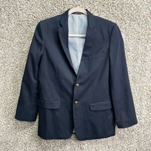 Tommy Hilfiger Blazer Boys 16 Navy Blue 2 Button Blazer